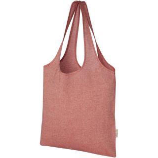 Pheebs 150 g/m² recycled cotton trendy tote bag 7L 