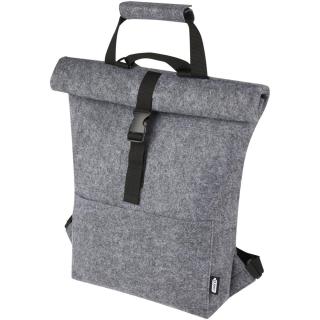 Felta GRS recycled felt roll-top bike bag 13L 