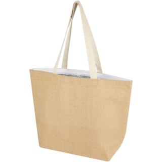 Juta 300 g/m² jute cooler tote bag 12L 