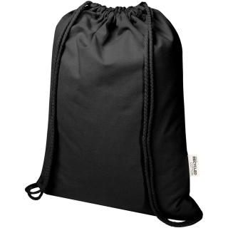 Oregon Blend 140 g/m² GRS recycled drawstring bag 5L 