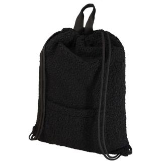 Bear GRS recycled sherpa drawstring backpack 9L 