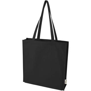 Odisha 180 g/m² OCS organic full gusset tote bag 14L 
