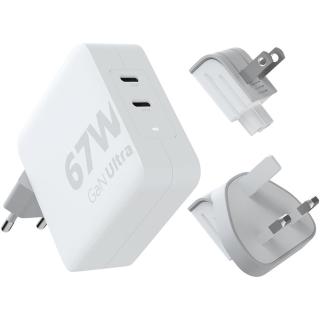 Xtorm XVC2067 GaN Ultra 67 W Reiseladegerät mit 100 W USB-C PD-Kabel 