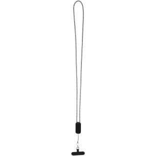 Anser Smartphone Lanyard aus recyceltem Kunststoff mit 27 W 5-in-1 integriertem Kabel 