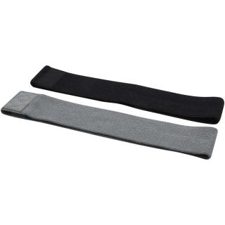Grip 2-teiliges Widerstandsbandset Schwarz/silber