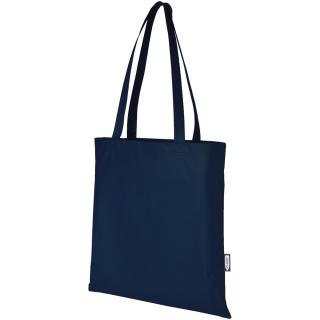 Zeus GRS recycled non-woven convention tote bag 6L Navy