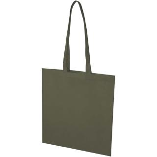 EcoSeal GRS recycled nonwoven convention tote bag 6L Forest green