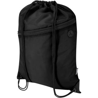 Oriole RPET drawstring bag with zipped front pocket 5L 