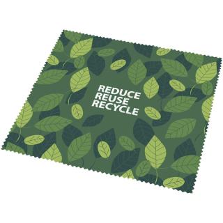 Cori Großes Reinigungstuch aus recyceltem PET Weiß