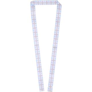 Kord Lanyard mit Papierausweishalter, weiß Weiß | 20mm