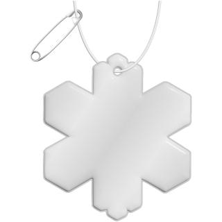 RFX™ H-10 snowflake reflective PVC hanger 