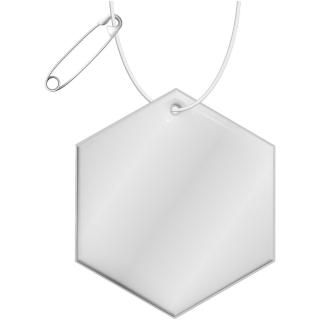 RFX™ H-12 hexagon reflective PVC hanger 