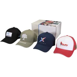Recycled caps sample box 