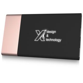 SCX.design P20 5000 mAh Powerbank mit Leuchtlogo 