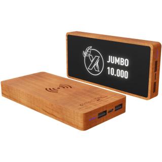 SCX.design P46 10.000 mAh wireless Powerbank aus Holz 