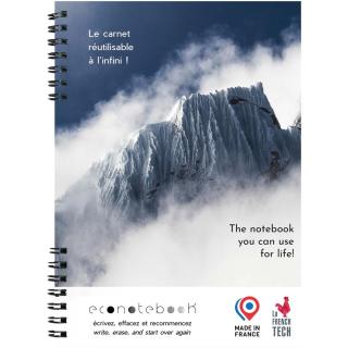 EcoNotebook NA4 wiederverwendbares Notizbuch mit Premiumcover 
