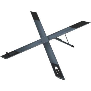 SCX.design O33 foldable laptop stand Silver grey