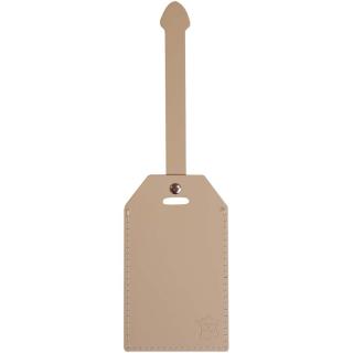 Citizen Green Milou Gepäckanhänger aus recyceltem Leder Beige
