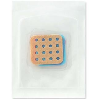 3-pieces anti scratch patches with full colour printed paper envelope 