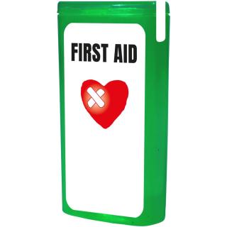 MiniKit First Aid Transparent green