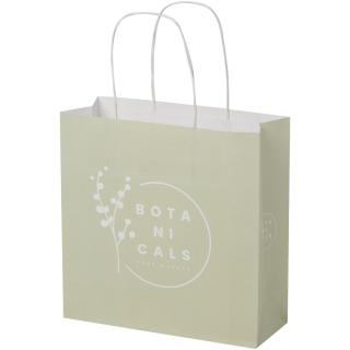 Kraft 120 g/m2 paper bag with twisted handles - small 