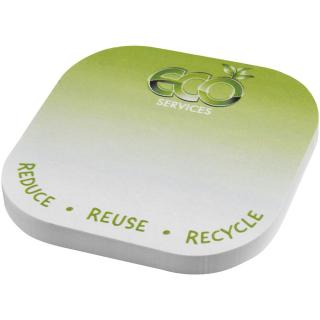 Sticky-Mate® square-shaped recycled sticky notes with rounded corners 