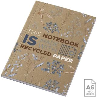 Novella Austen A6 Softcover Notizbuch aus recyceltem Kraftpapier – 50 Blatt 
