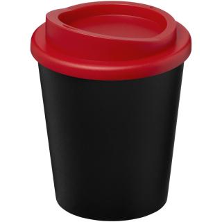 Americano® Espresso Eco 250 ml recycelter Isolierbecher Schwarz/rot