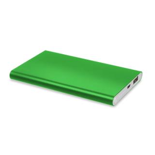 Powerbank Slim Fit 4000 mAh Grün | 4000 mAh