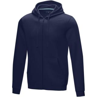 Ruby men’s organic recycled full zip hoodie, navy Navy | L