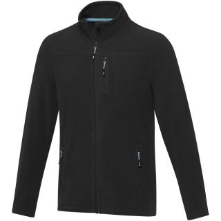 Amber men's GRS recycled full zip fleece jacket 