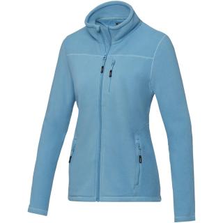 Amber women's GRS recycled full zip fleece jacket, skyblue Skyblue | XL