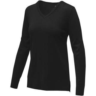 Stanton Pullover mit V-Ausschnitt für Damen, schwarz Schwarz | M