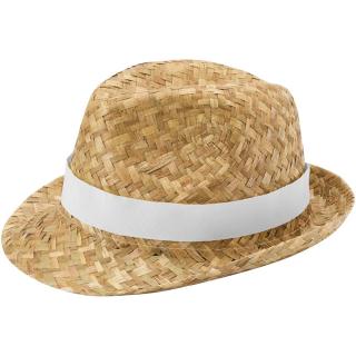Pricus straw hat, nature Nature,white