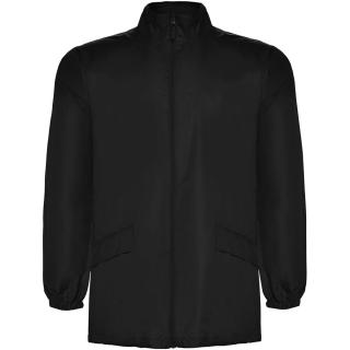 Escocia unisex lightweight rain jacket, black Black | L