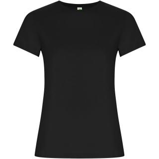 Golden short sleeve women's t-shirt 