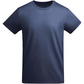 Breda short sleeve men's t-shirt, navy Navy | XL