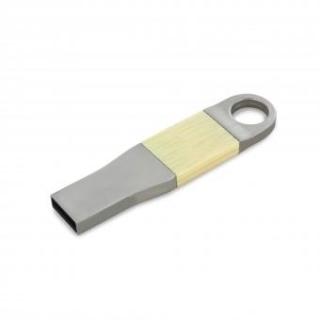USB Stick HALF & HALF Wood, grey | 8 GB