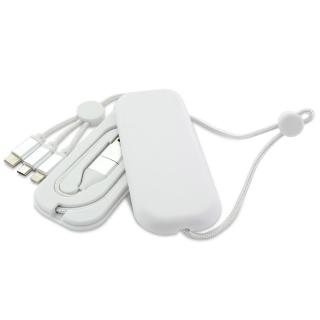 USB Ladekabel Multi Weiß