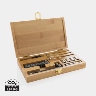 XD Collection Carvine 21 pcs bamboo tool set 