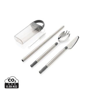 XD Collection Pocketsize reusable cutlery set on-the-go 