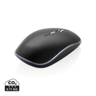 XD Collection Light up logo wireless mouse Black