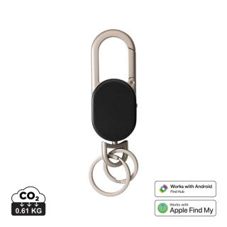 XD Collection Keyfinder Dual Schlüsselanhänger mit weltweiter Ortung Schwarz/silber