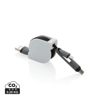 XD Collection 3-in-1 retractable cable 
