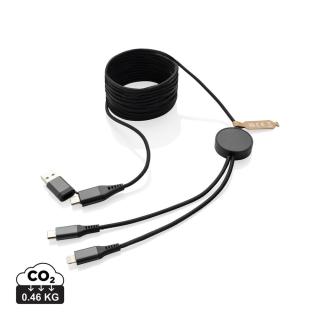 XD Xclusive Terra 3 Meter 4-in-1-Kabel aus RCS recyceltem PET 