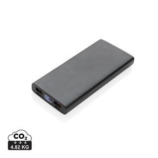 XD Collection 18W PD Powerbank mit 10.000 mAh aus Aluminium 