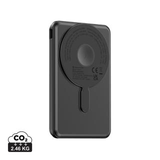 Urban Vitamin Redwood 5-in-1 5.000mAh 20W PD magn. Powerbank Schwarz