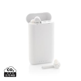 XD Collection Liberty TWS earbuds with 5.000 mAh powerbank 
