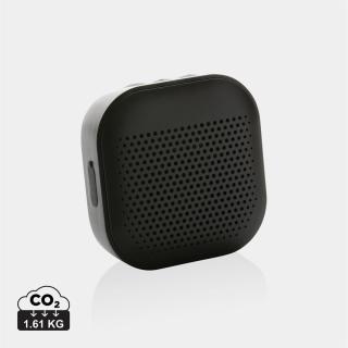 XD Collection Soundbox 3W Lautsprecher aus RCS recyceltem Kunststoff 