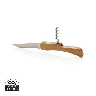 XD Collection Wooden knife with bottle opener 